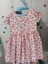 Vestido em tecido 01 ano da joaninha Vestido em tecido 01 ano da joaninha