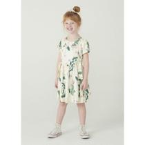 Vestido Em Tecido De Viscose Manga Curta - hering