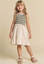 Vestido em Tricot Linho Deluxe Infanti