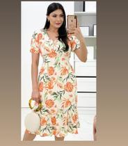 Vestido em Viscolaycra forrado G