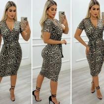 Vestido Emanuelle com Manga Curta