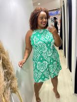 Vestido envelope verde tamanho G Vestido envelope verde tamanho G