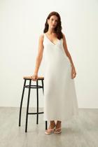 Vestido Envelope ZU Brisa Off White G