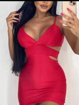 Vestido erika tubinho festa colado curto moda feminina