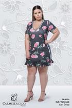 Vestido Estampa Exclusiva da Renomada Marca CARMELLA CLOO VESTE 42/44 - Outlet Vida Fashion Vestido Estampa Exclusiva da Renomada Marca CARMELLA CLOO VESTE 42/44 - Outlet Vida Fashion