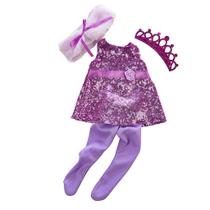 Vestido estampado, acessório de 18 polegadas, acessório de b