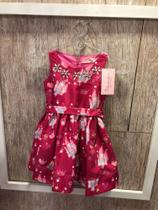 Vestido estampado castelo cristais