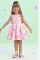 Vestido estampado com cinto