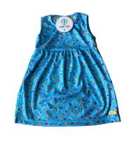 Vestido Estampado Doces Elementos Cacau Kids Tam.3
