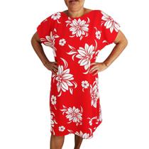 Vestido Estampado Feminino Manga Curta Soltinho Estilo Cristã Evangelica Vestido Estampado Feminino Manga Curta Soltinho Estilo Cristã Evangelica