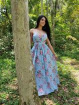 Vestido estampado floral