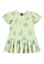 Vestido Estampado Infantil Bee Loop