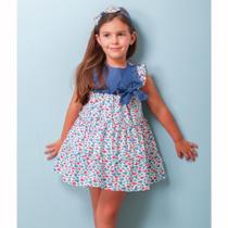 Vestido estampado infantil