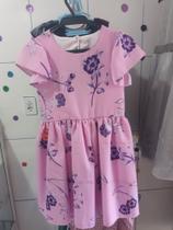 Vestido estampado infantil tam 08