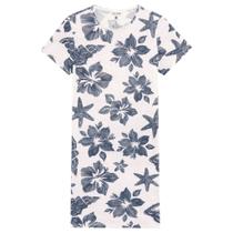 Vestido Estampado Meia Malha Manga Curta Malwee Ref. 70891