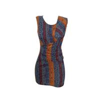 Vestido estampado naguchi