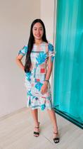 Vestido estampado suplex