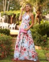 Vestido estampado tamanho único do P ao GG Vestido estampado tamanho único do P ao GG