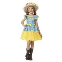 Vestido Esther Festa Junina Infantil Feminino Tamanho P 100% - Fantasias Super JN3110