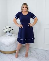 Vestido Evangélico Feminino Midi Godê Festa Igreja Barato Oferta Atacado