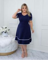 Vestido Evangélico Feminino Midi Godê Festa Igreja Barato Oferta Atacado