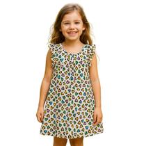 Vestido Fábula Carinhonca Off White Verão