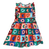 Vestido Fábula Lua Astral Rosa Inverno