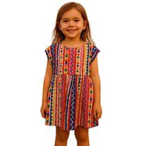 Vestido Fábula Malha Listra Balita Coolors Verão