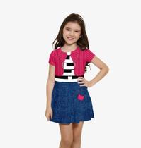 Vestido Fantasia Infantil A Casa Mágica da Gabby Vestido Fantasia Infantil A Casa Mágica da Gabby