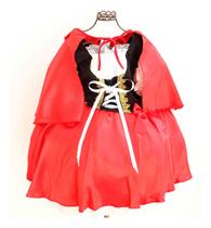 Vestido Fantasia Infantil Chapéuzinho Vermelho Vestido Fantasia Infantil Chapéuzinho Vermelho