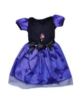 Vestido Fantasia Infantil Menina Tema Halloween Bruxinha Vestido Fantasia Infantil Menina Tema Halloween Bruxinha