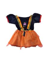 Vestido Fantasia Infantil Menina Tema Halloween Bruxinha Vestido Fantasia Infantil Menina Tema Halloween Bruxinha