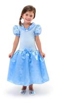 Vestido Fantasia Infantil Princesa Frozen Luxo Top