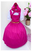 Vestido Fantasia Menina e o Urso Vestido Fantasia Menina e o Urso