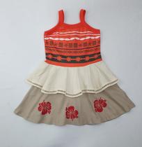 Vestido fantasia moana