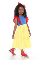 Vestido Fantasia Princesa - Branca de Neve Vestido Fantasia Princesa - Branca de Neve