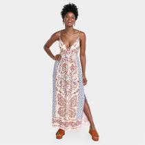Vestido Farm Cropped Borbolina Feminino