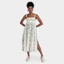 Vestido Farm Cropped de Alça Antônia