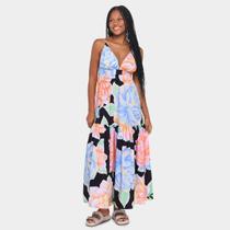 Vestido Farm Cropped Floral Sofia