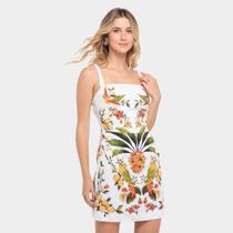 Vestido Farm Curto Bosque Chic Vestido Farm Curto Bosque Chic