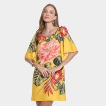 Vestido Farm Curto Floral Solar Feminino