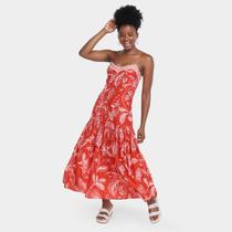 Vestido Farm Longo Amalfi Feminino