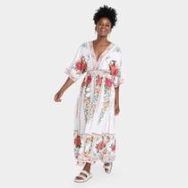 Vestido Farm Midi Delicadeza em Flor Feminino