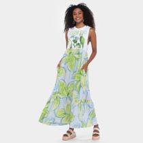 Vestido Farm Midi Mojito Farm Rio