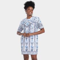 Vestido Farm T-Shirt Antônia Feminino