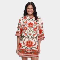 Vestido Farm T-Shirt Básico Natalia Feminino