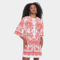 Vestido Farm T-Shirt Big Coqueiro De Flor