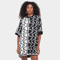 Vestido Farm T-Shirt Peixe Copa Vestido Farm T-Shirt Peixe Copa