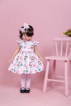 Vestido Fazendinha Lili + Laço
