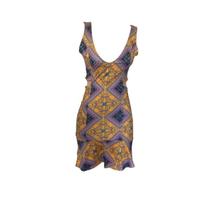 Vestido Fem Amarelo Hering